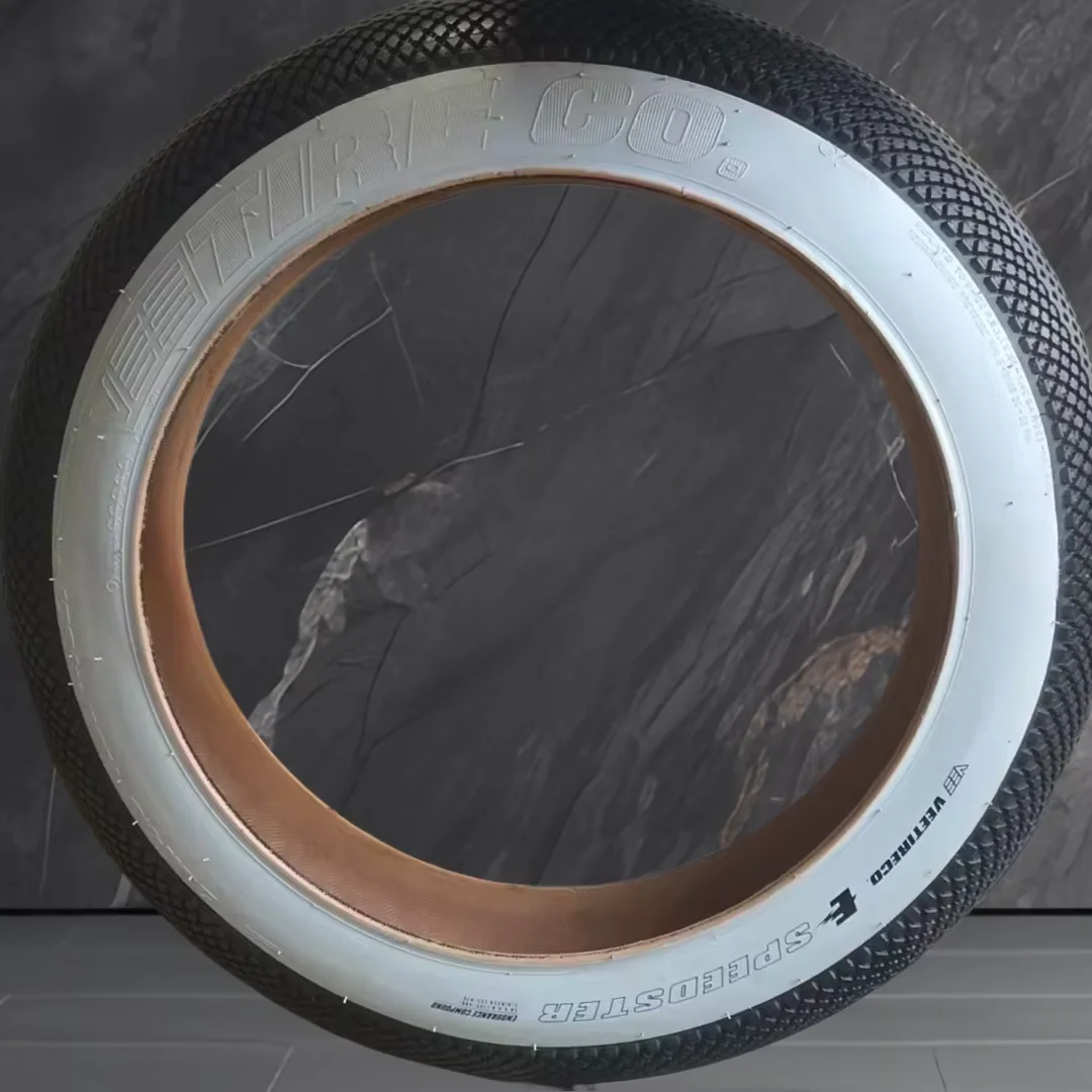 

STLF 20x4 Speedster Tyre/ Vee Tire 20inx4/fatty Tire 20in for the Bicycle or Pedelec/snow Bike Fat Extra Wide Tire 20x4 White Wa