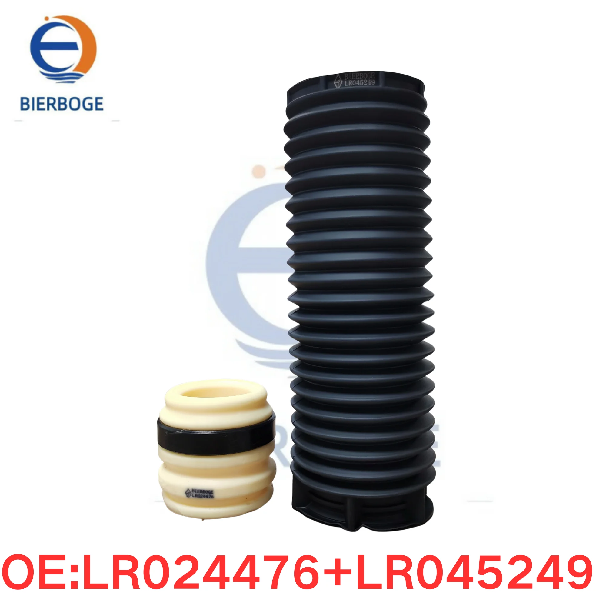 Para Land Rover Evoque RR RE Kit de reparación de goma amortiguador de impacto frontal LR024476 LR045249 amortiguador de goma y cubierta antipolvo