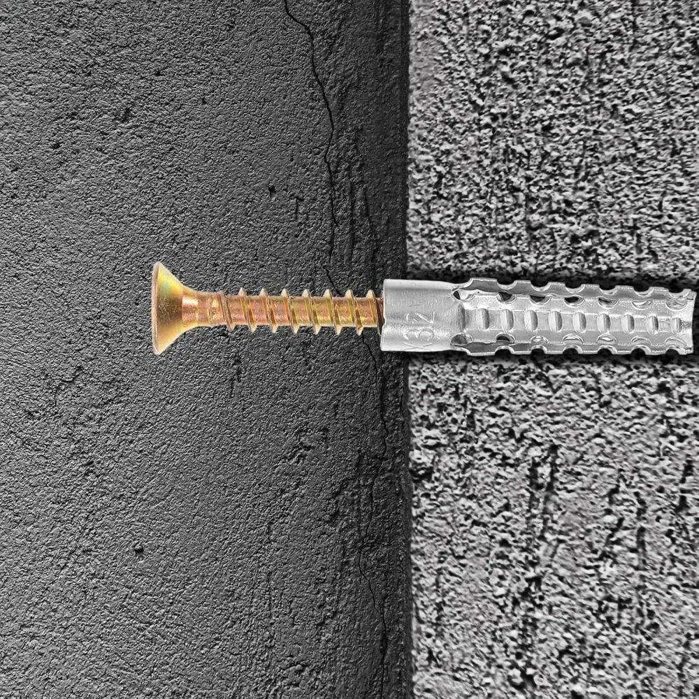 جديد المعادن الذاتي التنصت المعادن توسيع أنبوب المسامير مسنن مسامير جدار معدني السحابات الترباس الجدار الخرساني #4