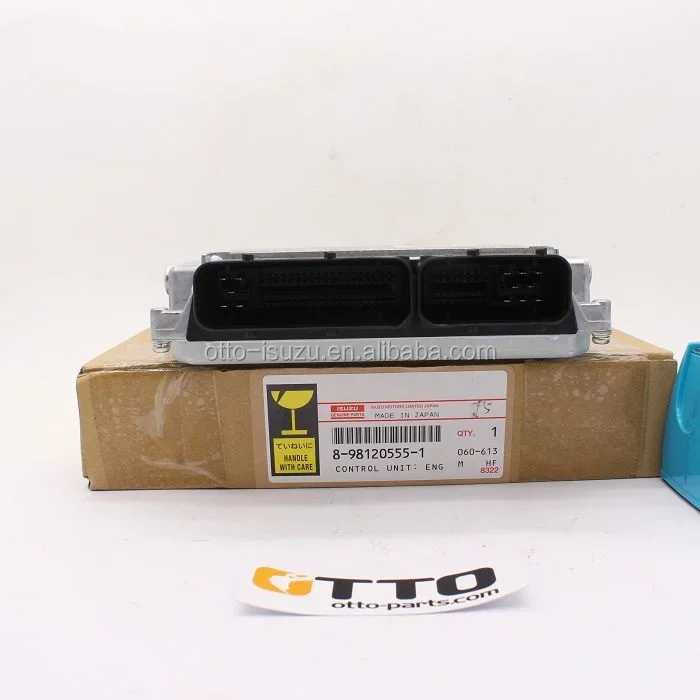 

Hot sales Excavator genuine control unit ECU 4JJ1 8-98120555-1 excavator parts 8981205551