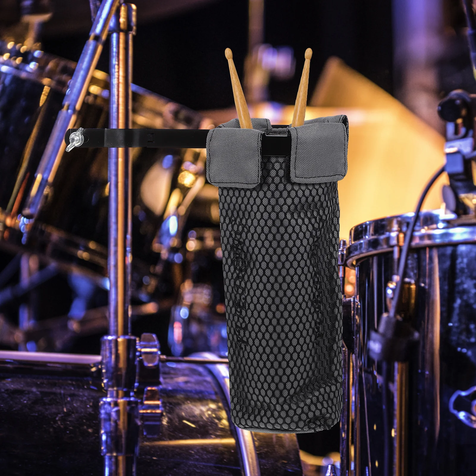 

Drumstick Bag High Quality Drumstick Storage Bag Professional Drum Set Drum Stick Holder Pouch Percussion Instrument Supply