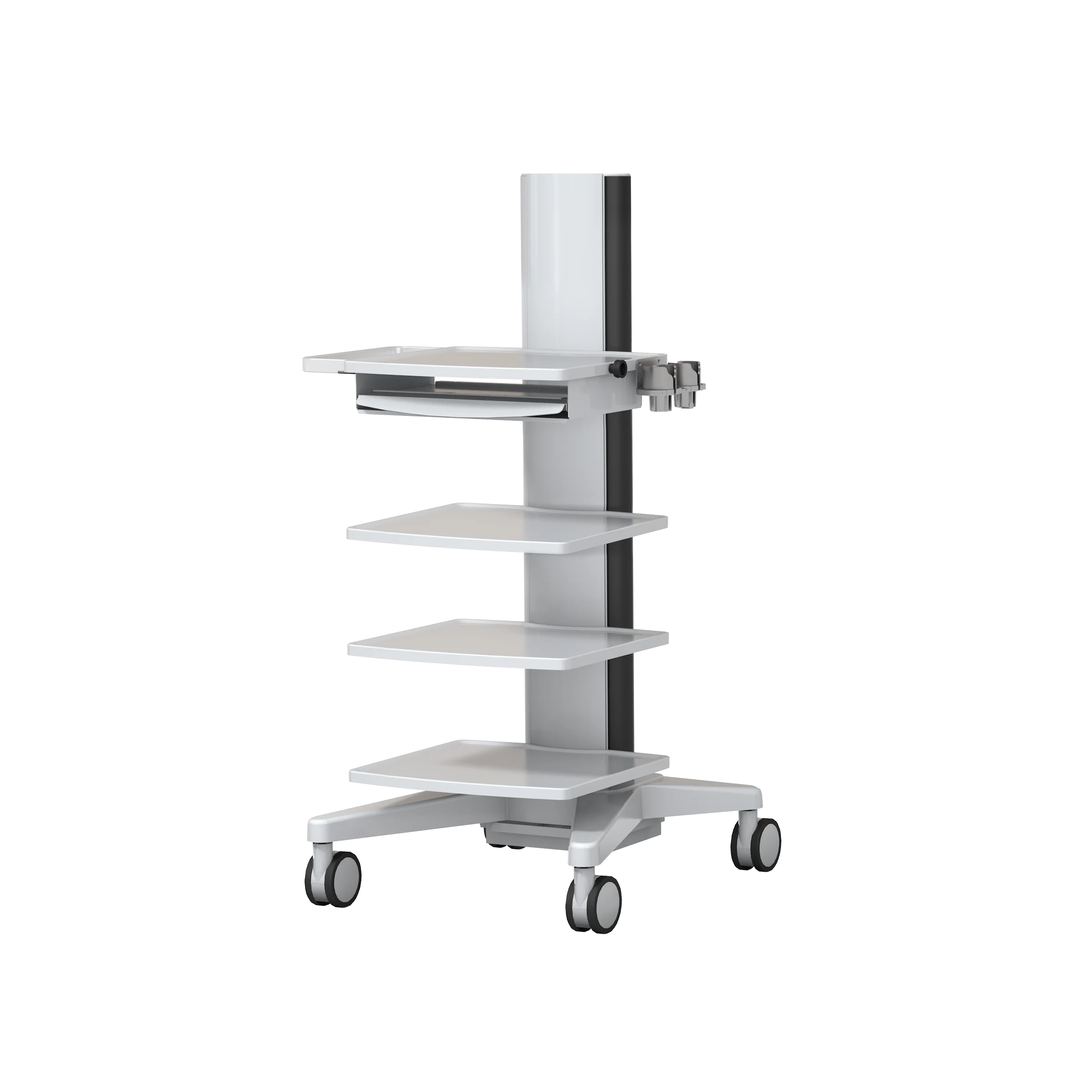 YKD-2100 Trolleys for Medical Equipment Machines Hospital Castors drawers endoscopy Cart Medical