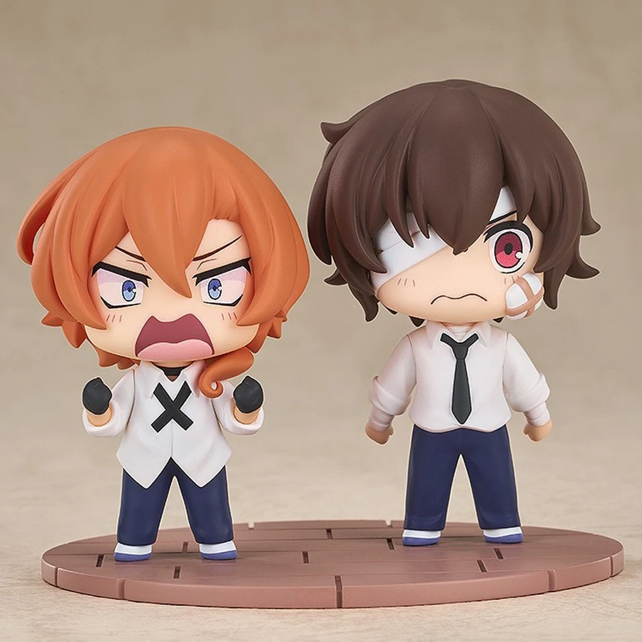 7cm Bungou Stray Dogs Anime Figure Kawaii Dazai Osamu Action Figure Cute Nakahara Chuuya Figurine PVC Collection Model Doll Toys view 6