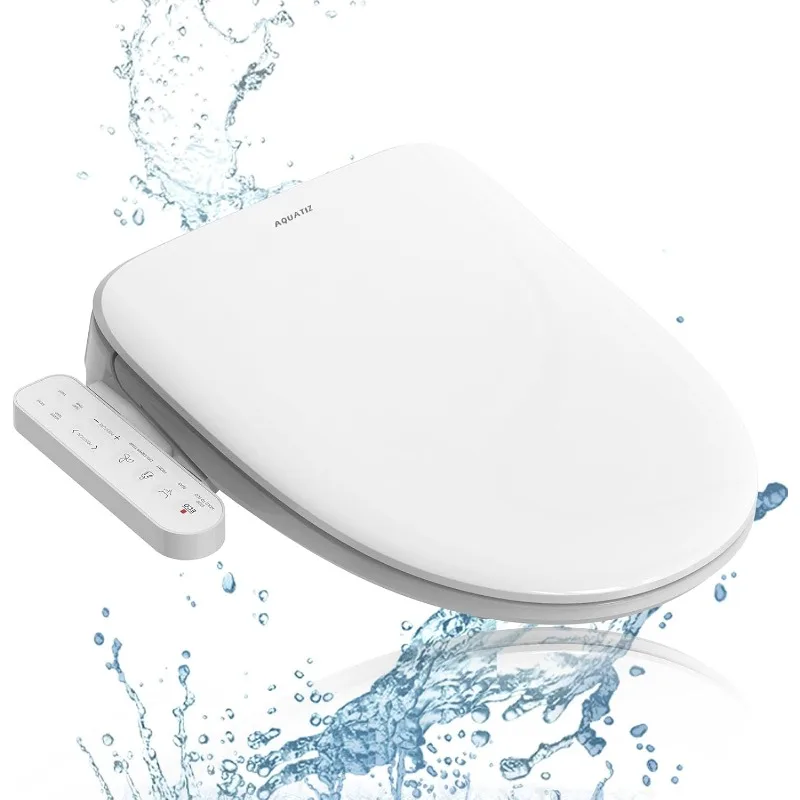 HOME - مقعد مرحاض ذكي ممدود، مقعد مرحاض تسخين إلكترونيًا، فوهة التنظيف الذاتي، درجة الحرارة (التحكم في اللوحة) #1