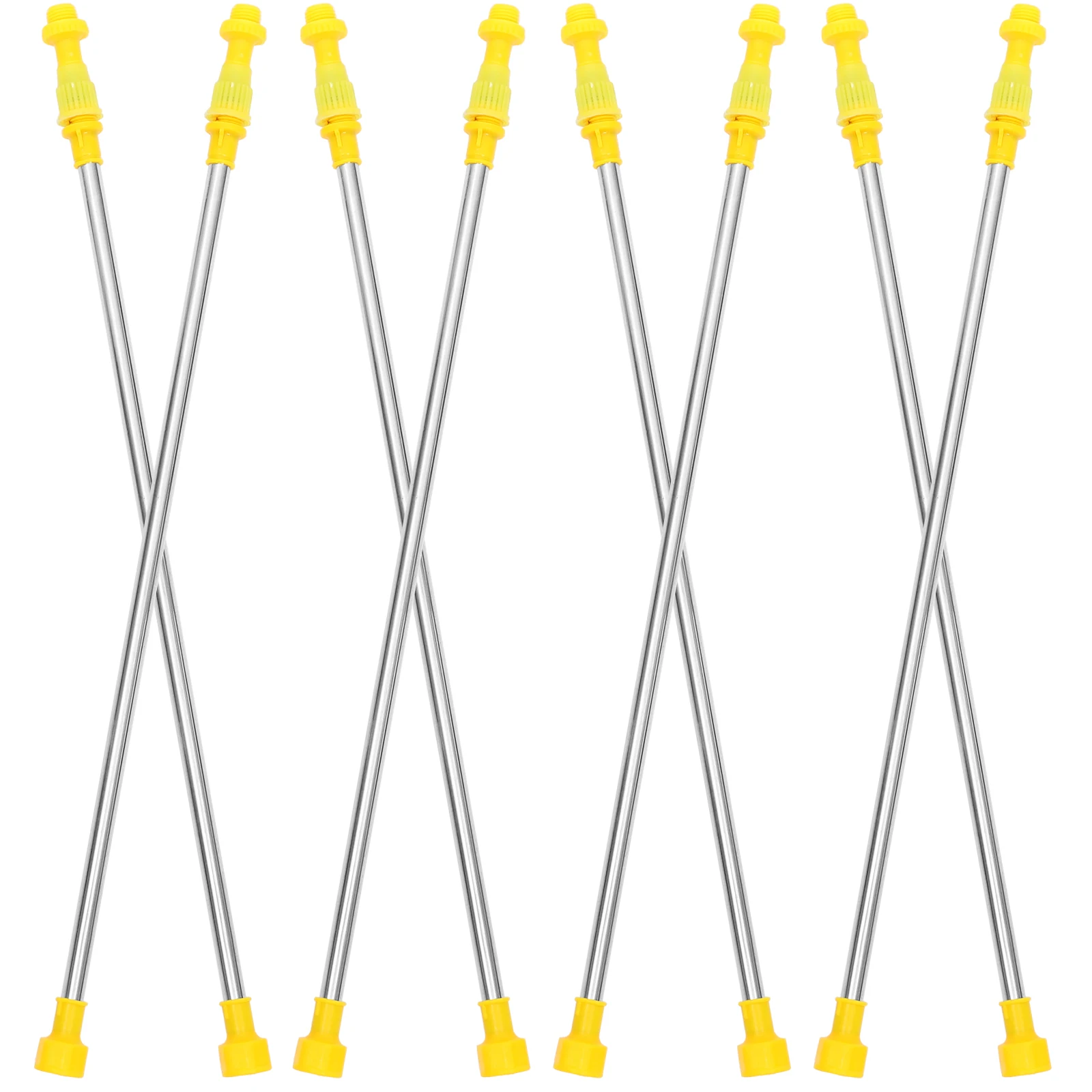 

8 Pcs Stainless Steel Sprayer Pole 45 80cm Extendable Durable Garden Plant Agricultural Spray Rod Consistent Spraying Easy