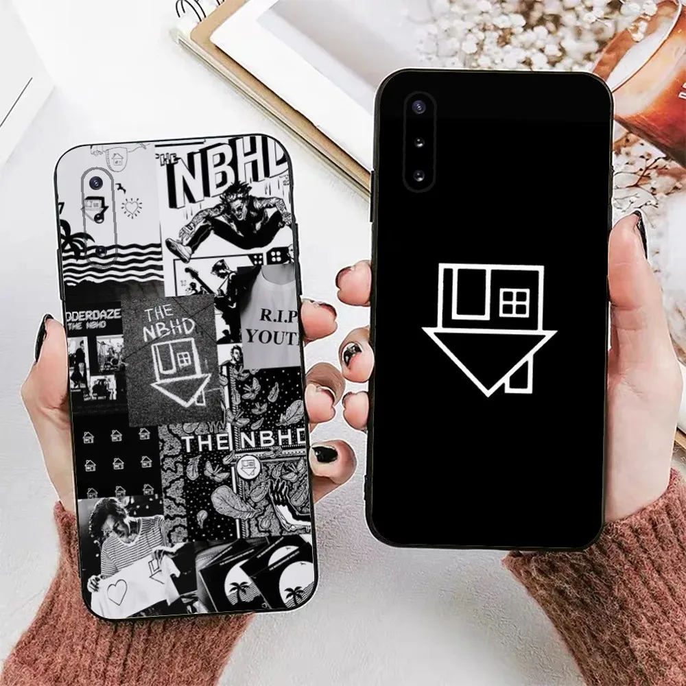 Band The N-Neighbourhood Phone Case For Samsung Galaxy A13,A21s,A22,A31,A32,A52,A53,A71,A80,A91 Soft Black Phone Cover