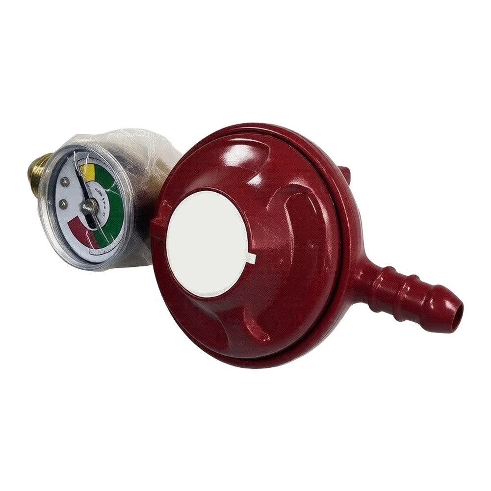 Propane Gas Valve 37 mbar Outlet Pressure Compatible with 5/8 Left-Hand Female Outlet for BBQ Patio Heater Stoves
