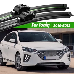 For Hyundai Ioniq 2016-2023 2pcs Front Windshield Wiper Blades 2017 2018 2019 2020 2021 2022 Windscreen Window Accessories