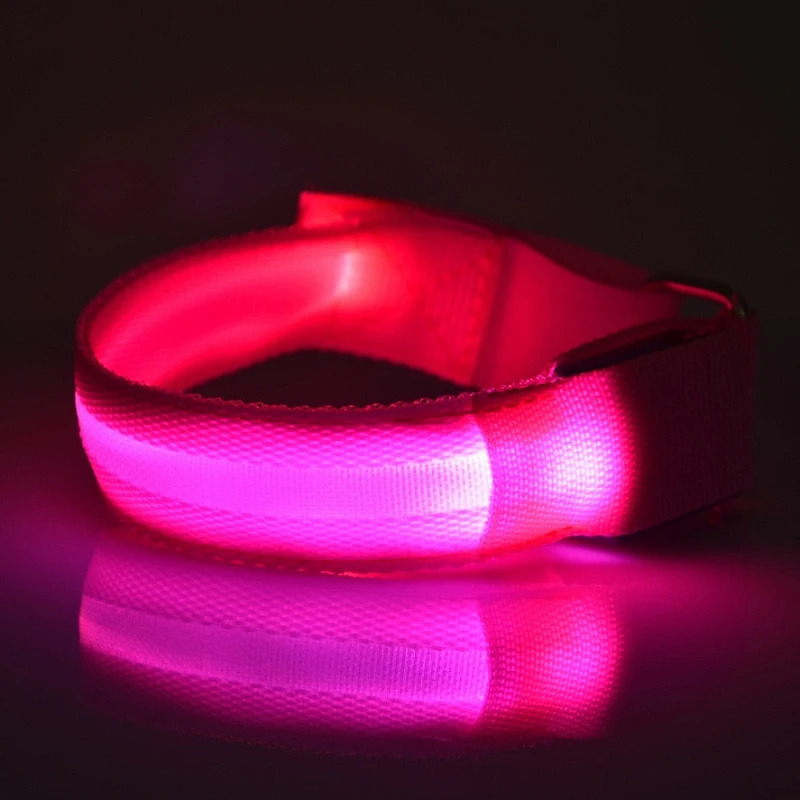 Night Running Armband ไฟ LED กีฬากลางแจ้ง USB ชาร์จความปลอดภัยเข็มขัดแขนขาคําเตือนสายรัดข้อมือการจราจรกระพริบโคมไฟ