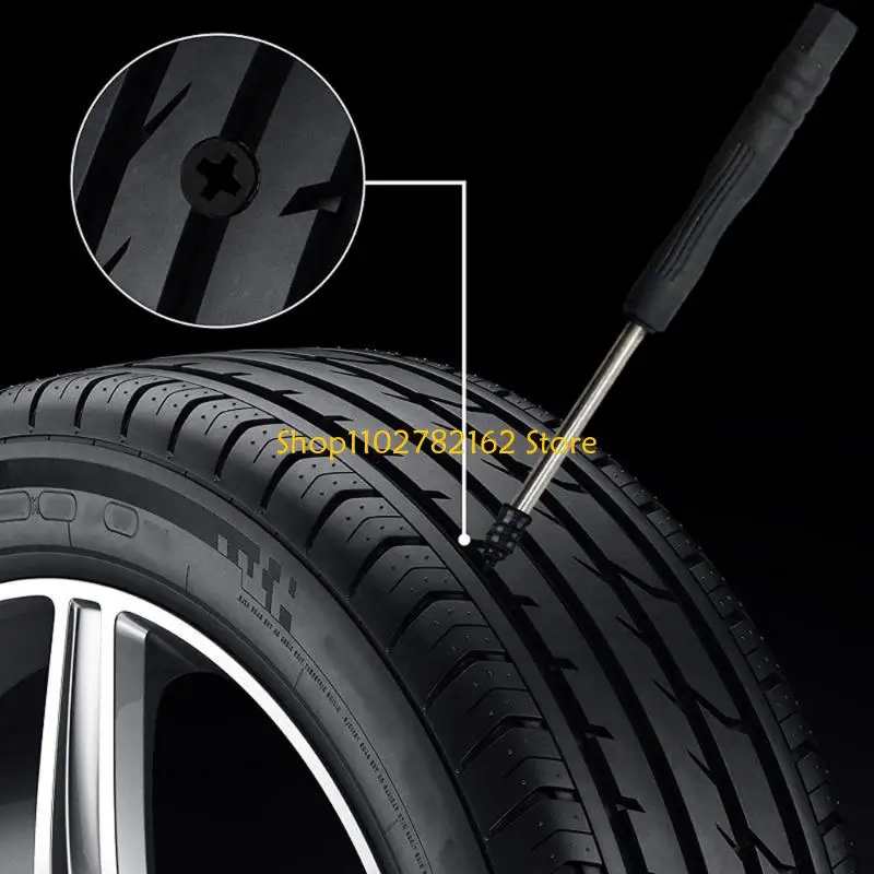 

547B No Tool Tire Repair Rubber Emergency Fixing for Active Drives