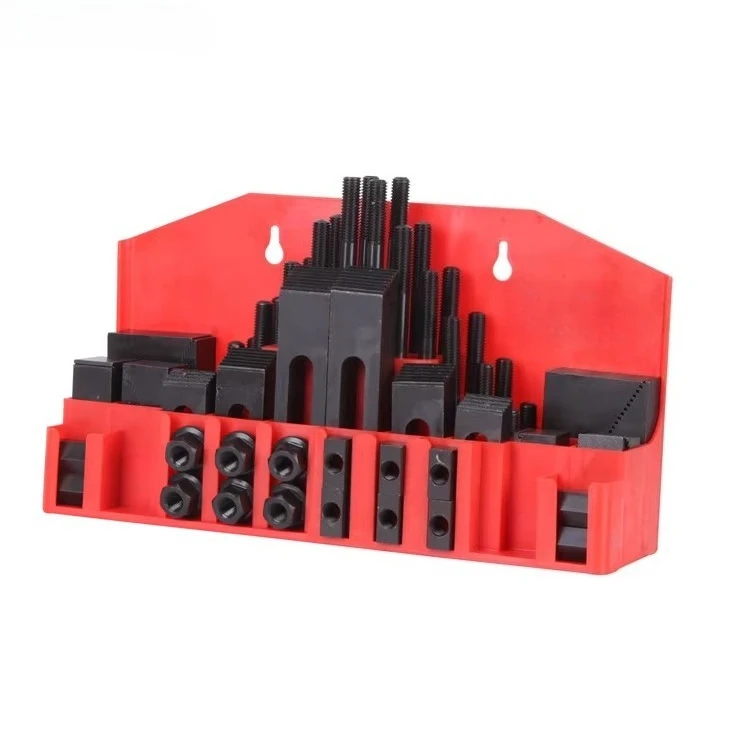 58pcs Steel Clamping Kit Ck-103a/ck-103b/ck-104a/ck-104b Milling Machine Press Plate T-slot Nut Individually Parts