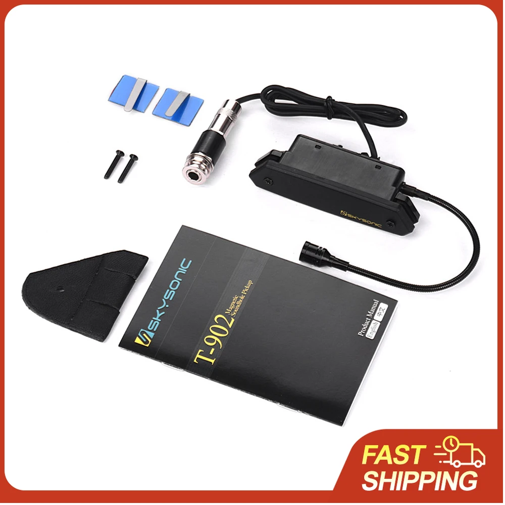 skysonic-t-902-sistema-de-captacion-activo-para-guitarra-acustica-magnetico-microfono-sistemas-de-captacion-dual-con-controles-de-volumen