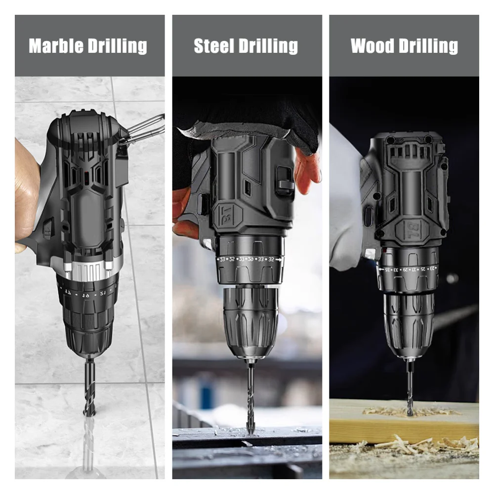 Hex Shank 4-Cutter Cross Tile Drill Bit Carbide Spear Drill Bits for Ceramic Tile Brick Concrete Glass Wood Metal Drilling view 5