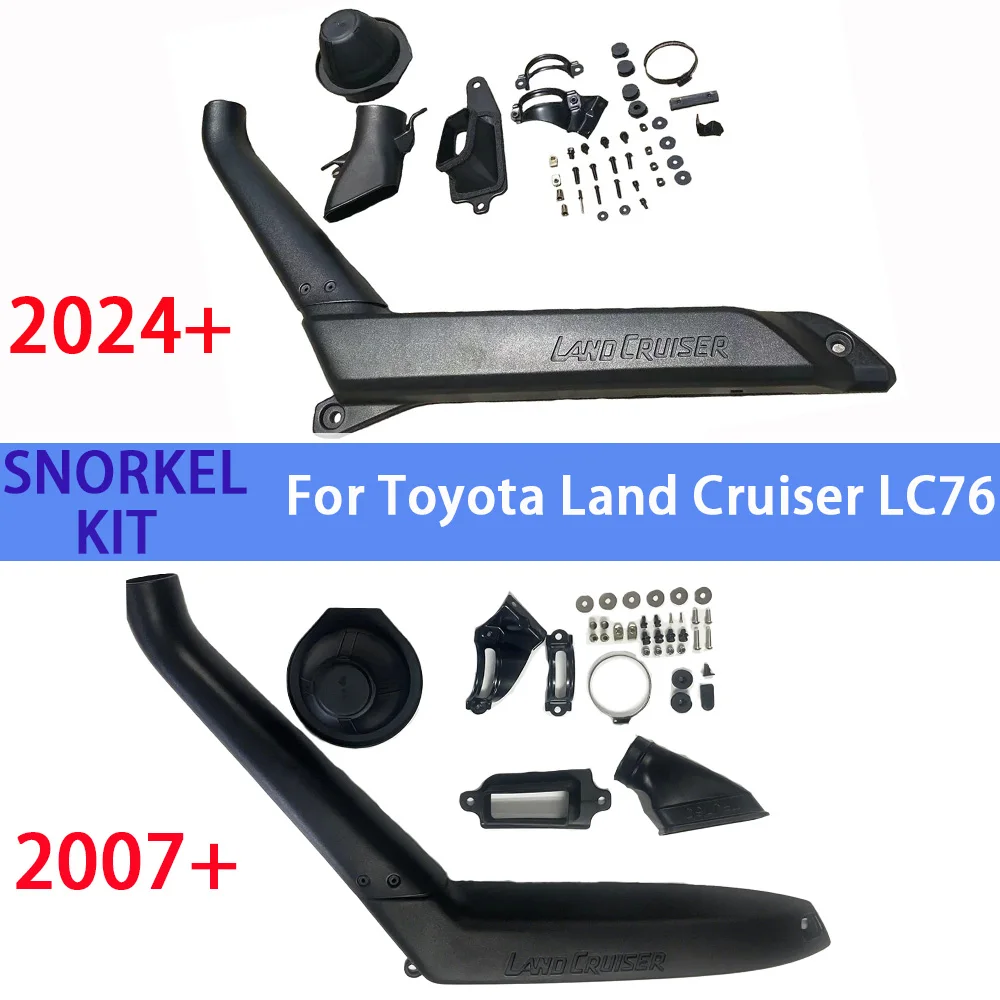 

Air Intake Snorkel Kits for Toyota Land Cruiser 76 Series LC76 2024 2007 71 73 75 78 79 Off Road Snorkel Car Accessories LLDPE