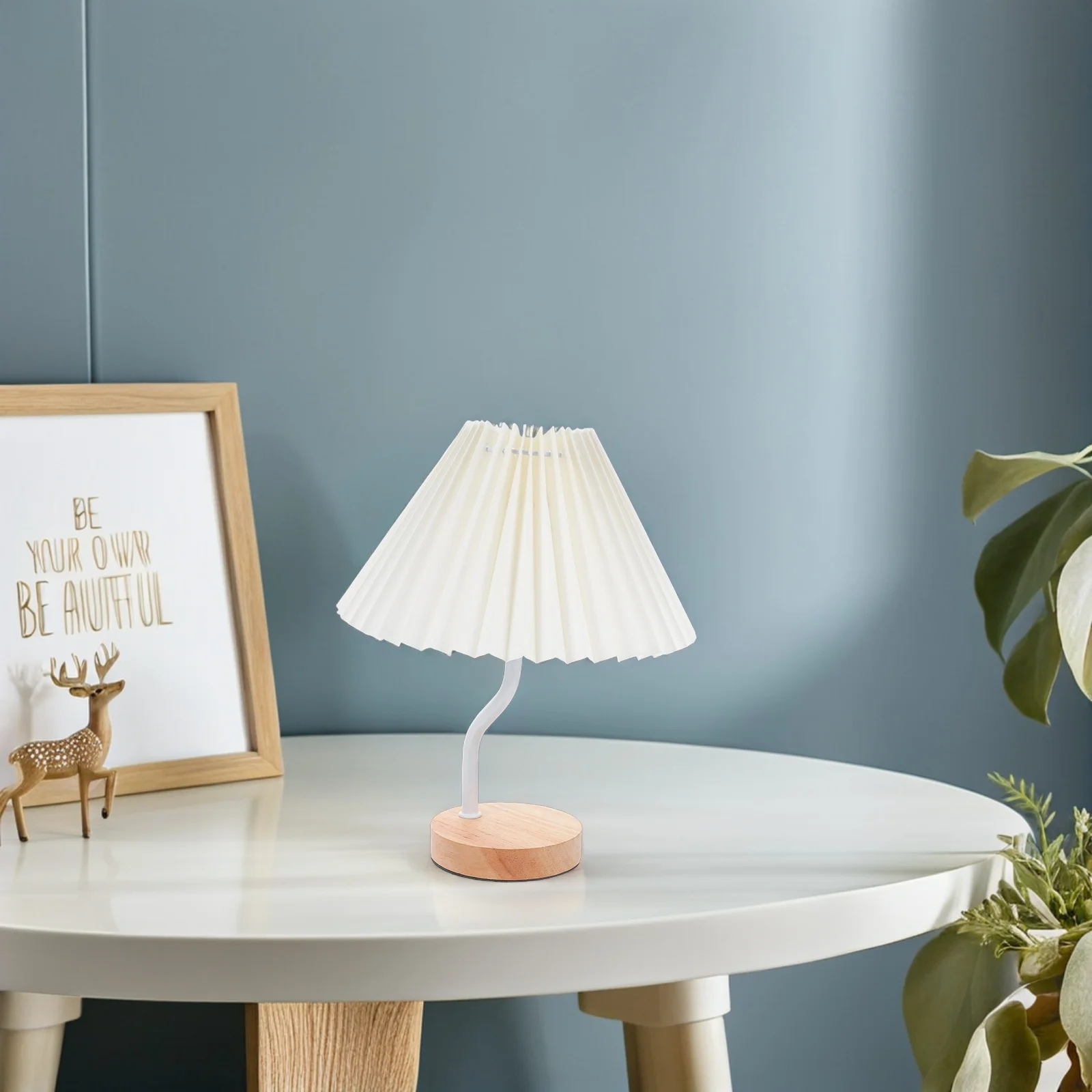

Ambient Light LED Bedside Small Modern Wooden Table Lamp USB Dimmable Nightstand Space-Saving Multifunctional Storage for Sleep