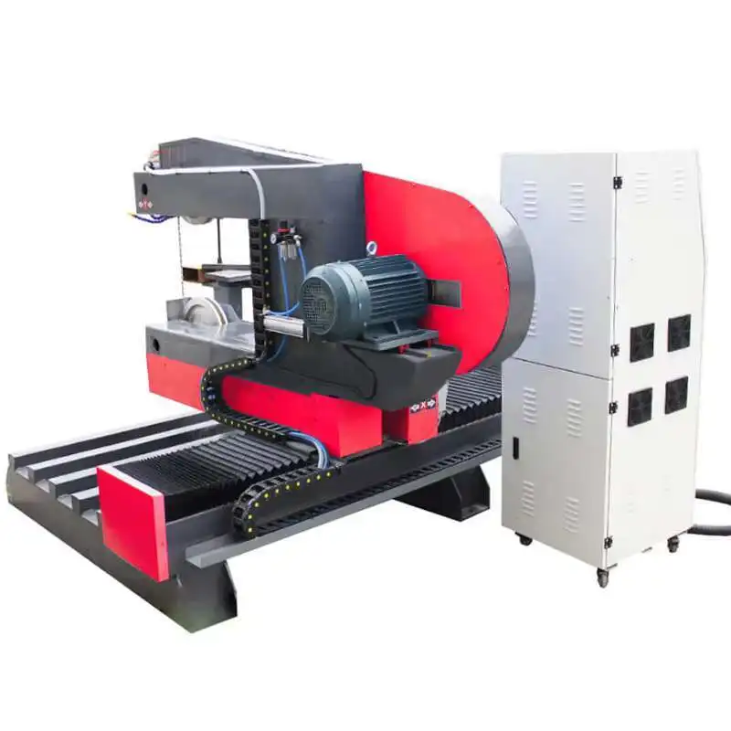 2025 HUALONG Hinery HLSJ-9020 Cnc سلك حبل المنشار حجر Profig مخرطة الجرانيت الرخام شواهد القبور تشكيل قطع صنع هاين