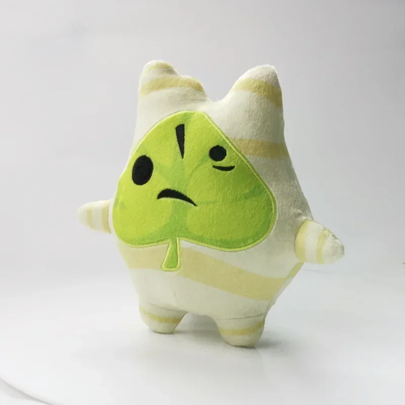 New 18cm Makar Korok Plush Toy Stuffed Soft Plushie Plant Game Cute Figure Doll Pillow for Children Kids Boys Birthday Gift