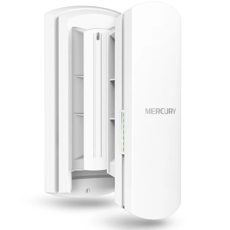 Mercury Wireless Bridge Remote Transmission 2.4G/5.8G WiFi Outdoor Waterproof 1KM-15KM POE Point-to-point Hotspot Base Station