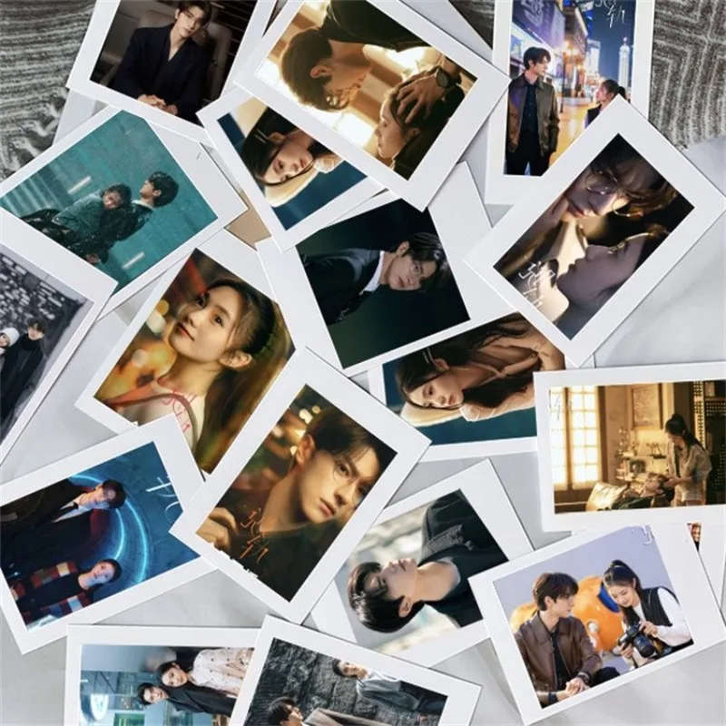 

30/50PC No Repeat Lin Yi Liu Haocun HD Poster Lomo Card Pai Li De TV Derailment Qi Lian Photo Drama Stills 3 Inch Small Cards