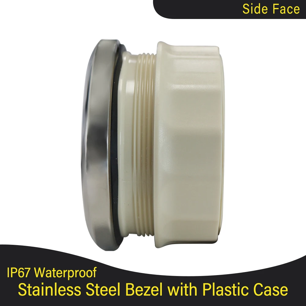 مقياس مؤشر زاوية الدفة المقاوم للماء KUS ، إشارة قابلة للتعديل بإضاءة خلفية حمراء لليخوت والقوارب ، 85 ، 9-32 فولت #4