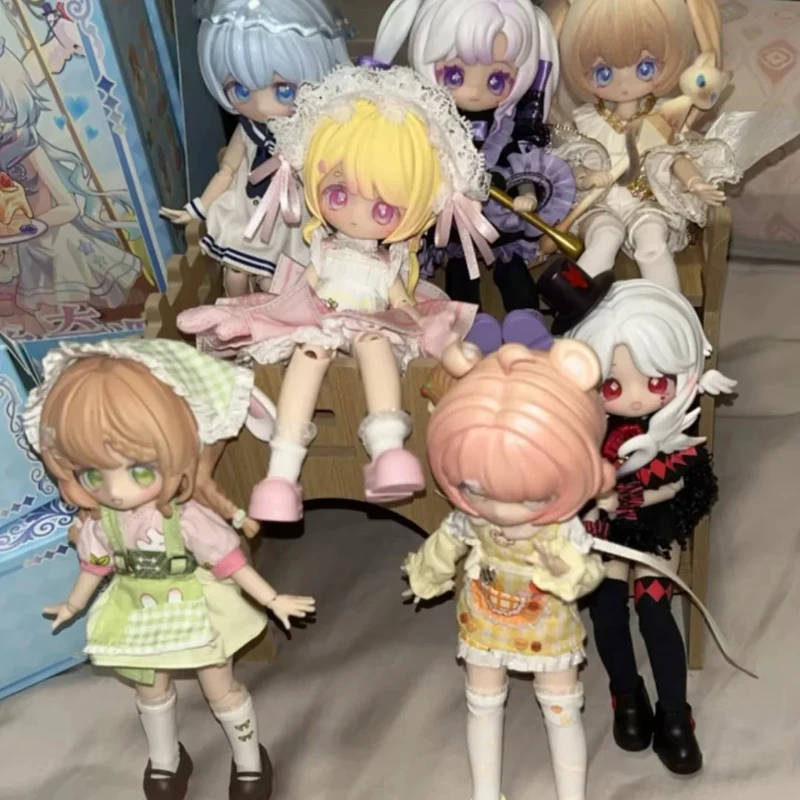 

Оригинальная серия Island Adventure: Электронный питомец BJD 1/12, таинственная коробка, шарнирная подвижная кукла, фигурки, кавайная модель, подарок на день рождения