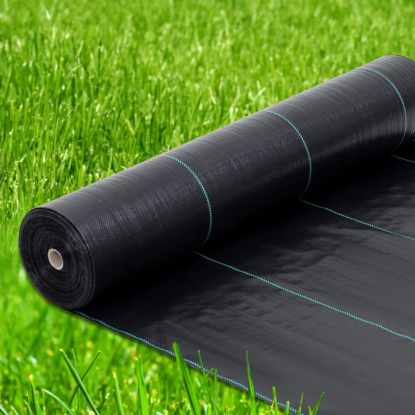 6.5ft X 300ft Weed Barrier Landscape Fabric Heavy Duty, Premium 3.0 oz Ground Cover Weed Block Gardening Mat, Easy Setup & Superior Weed Control, for Erosion Control, Weed Barrier