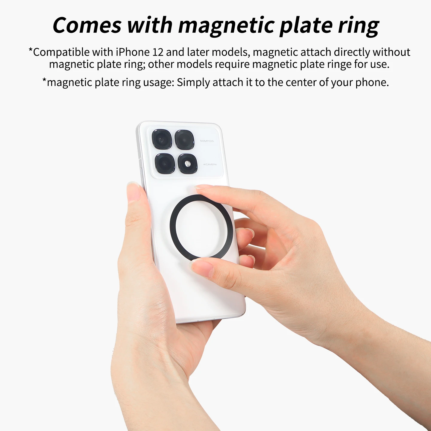 Flexibler Kamerahalter Stativhalterung für GoPro DJI Insta360 Kamera iPhone Huawei Magnet-Halterung Biegbarer Selfie-Stick mit Rotation – Detail 5