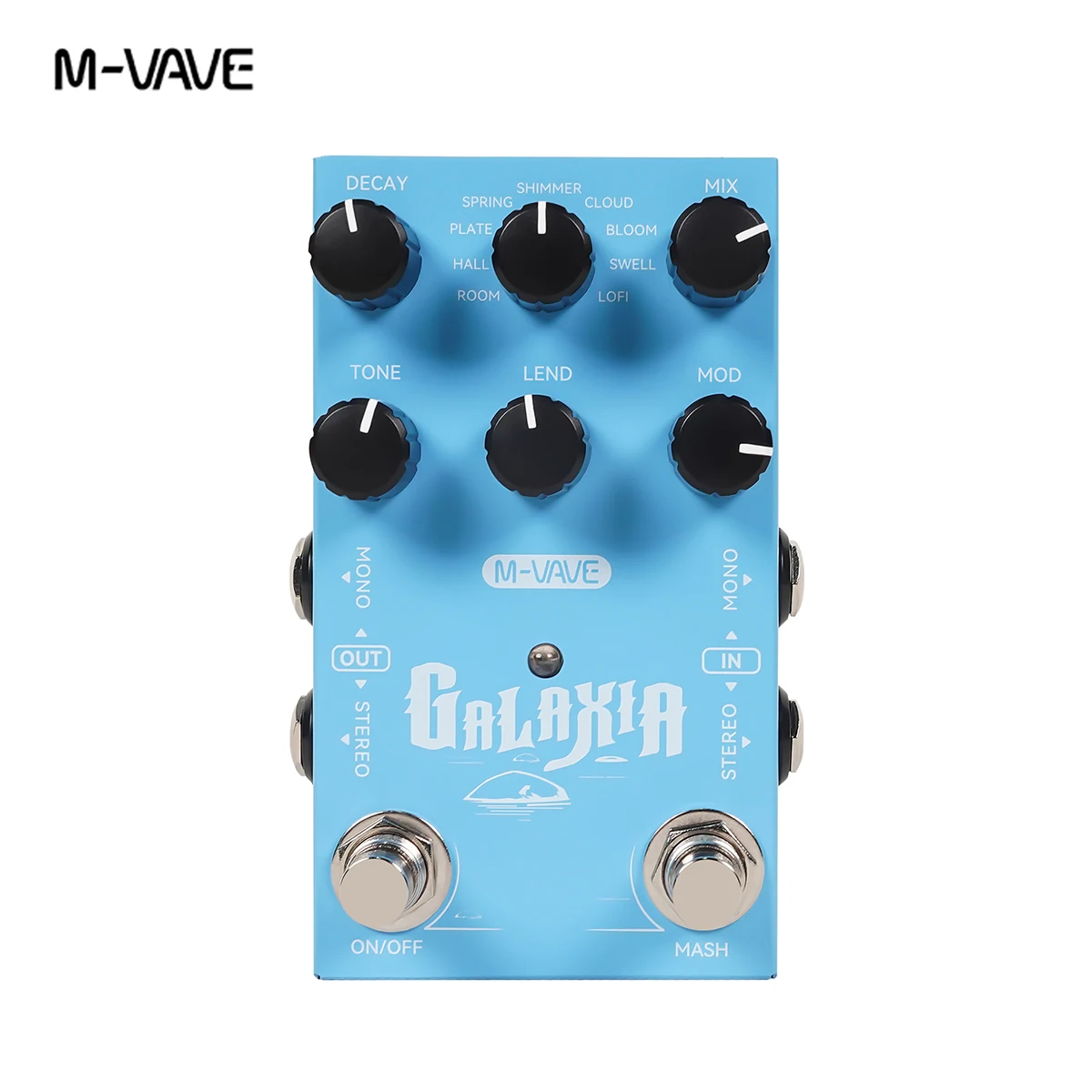 pedale-de-guitare-m-vave-galaxia-soundscape-reverb-–-9-algorithmes-inclus-shimmer-cloud-lofi-6-boutons-entrees-sorties-stereo-112x68x60mm