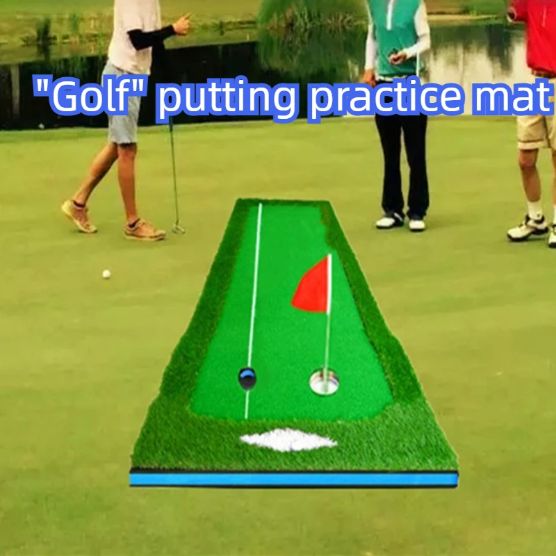 

Портативный тренировочный коврик для гольфа, коврик для отработки ударов для начинающих, прочный и устойчивый тренажер с упором для отбивания, профессиональное спортивное оборудование