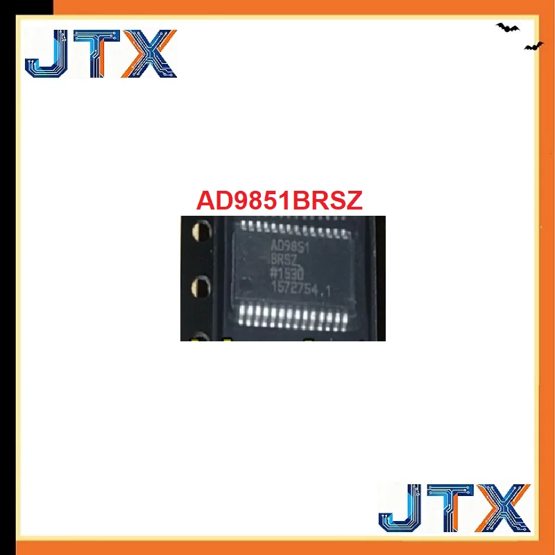 1-5 PÇS/LOTE AD9851BRSZ AD9851 AD9850BRSZ AD9850 SSOP-28 DDS gerador de sinal