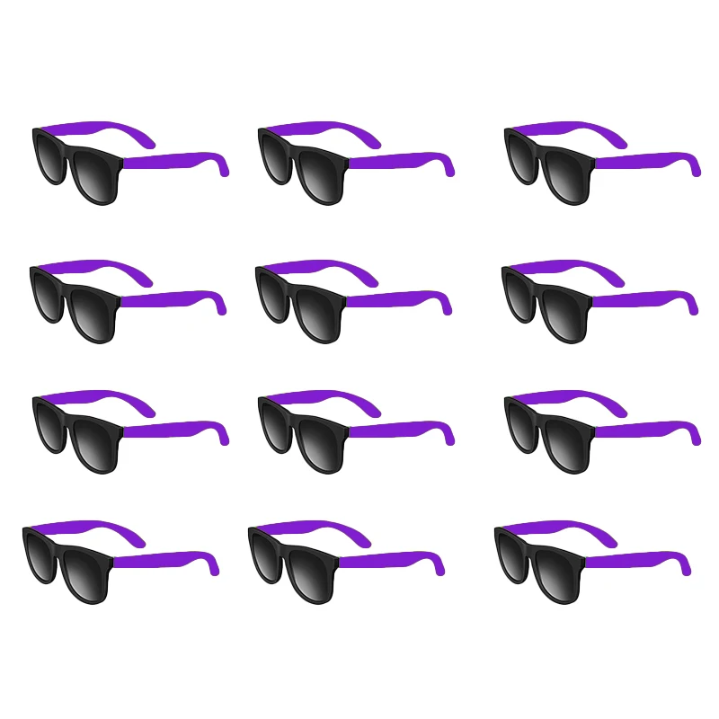 NONE 12–100 Stück Neon-Sonnenbrille für Junggesellenabschiede, Hochzeitsgeschenke, Geschenke für Gäste, Junggesellinnenabschied, Erwachsene, Geburtstagsfeier, Gastgeschenke, Sonnenbrille 3