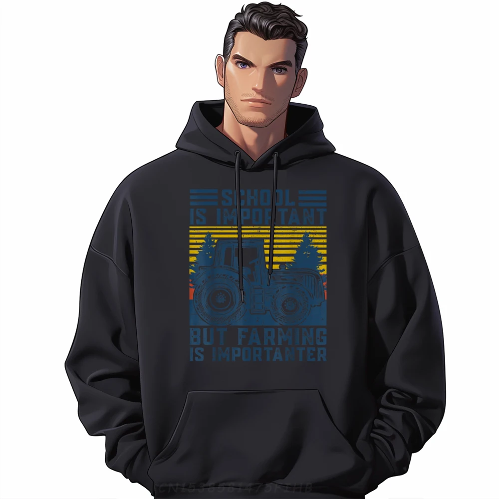 

But Farming Is Importanter Farmer Hoodies Dad Long Sleeve Street Hoodies Hip Hop Christmas Round Collar Hoodies Gift Idea