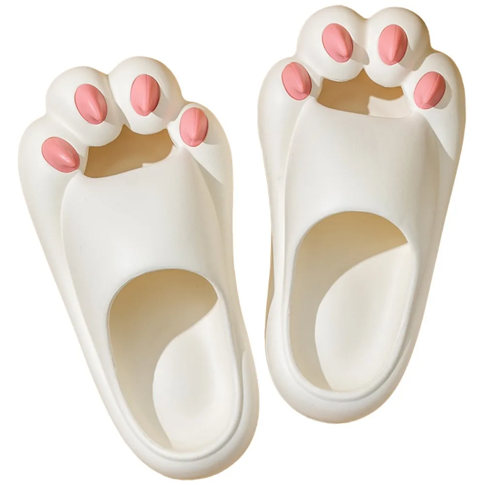 الأحذية الإبداعية القط باو النعال سميكة وحيد عدم الانزلاق جرو مخلب النعال لينة أسفل لطيف إيفا الحيوان باو صندل للجنسين #3