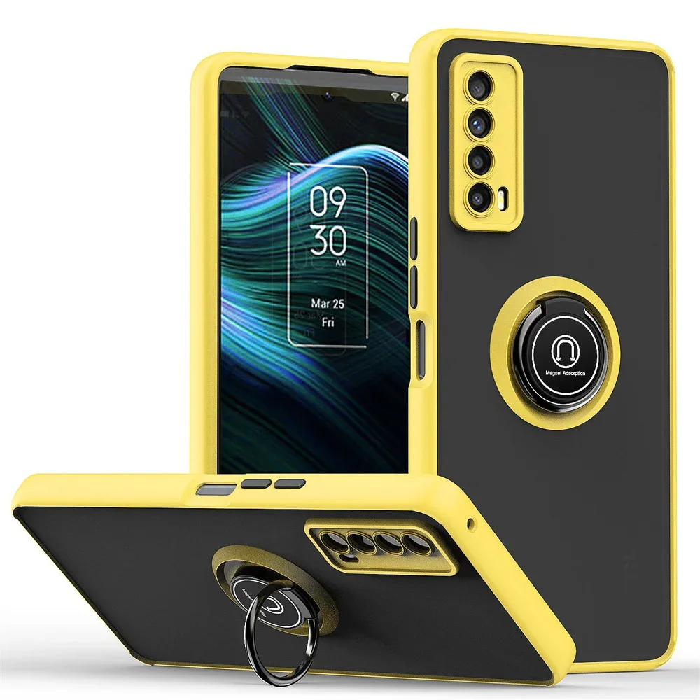 Magnetic Holder Phone Case For Huawei P30 Lite P20 P40 P50 Pro Nova 5T 8i 9 10 Shockproof Cover For Huawei P30 Pro Case Bracket
