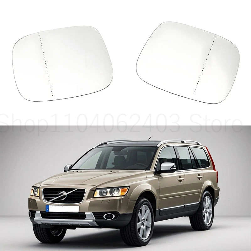 

For Volvo XC90 2007 2008 2009-2015 Car Rearview Mirror Lenses Exterior Side Reflective Glass Lens with Heating 30716137 30716138