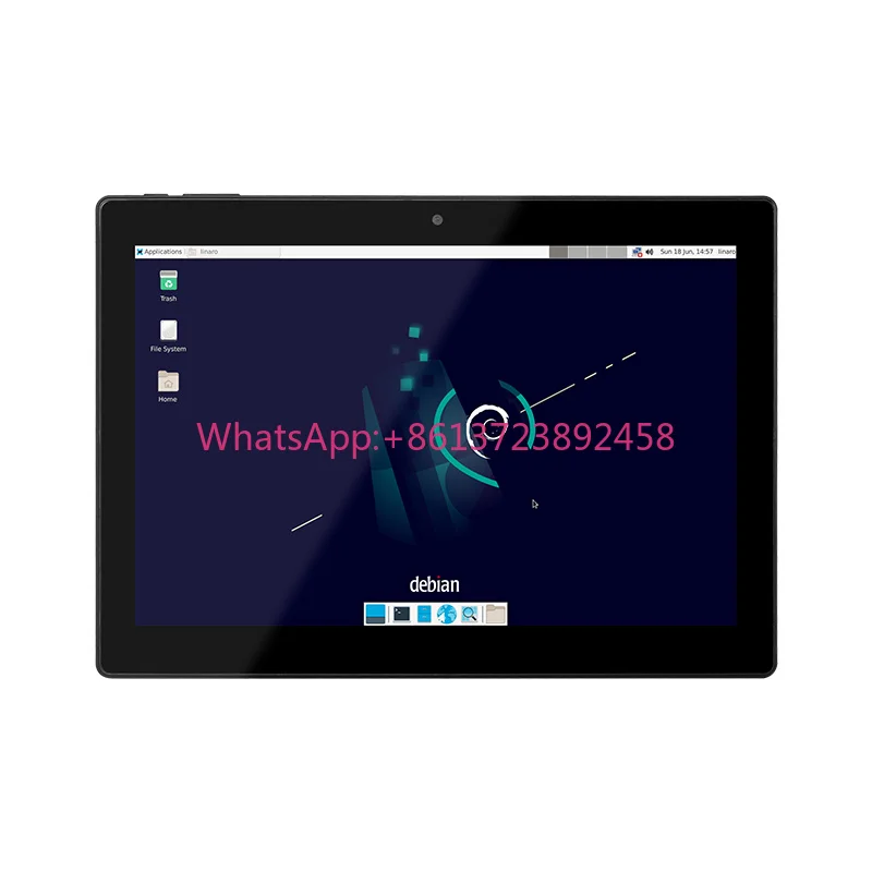 Linux Tablet 10.1 Inch Embedded Touch Panel RK3568 Linux Debian 11 System Home Automation Touch Screen Wifi POE Tablet