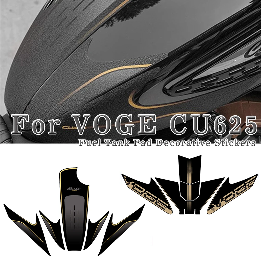 

FOR VOGE CU625 CU 625 2025 Motorcycle Anti-scratch Fuel Tank Pad Decorative Waterproof Protective Stickers