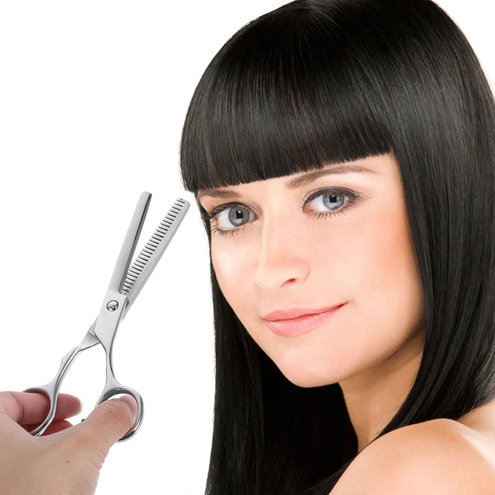 

Парикмахерские ножницы, 10% V-зуб, профессиональные парикмахерские ножницы, набор для тонкой стрижки волос для салона, домашнего использования, филировочные ножницы