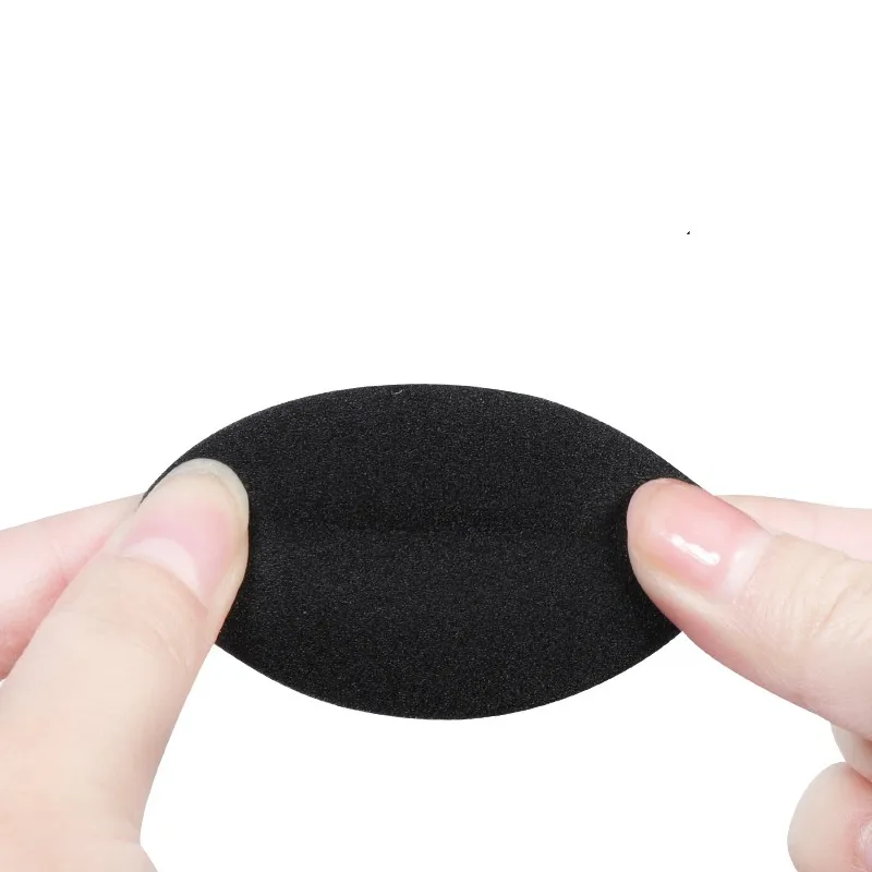 50 Pcs Round Sponge Cover 18mm 30mm 40mm  80mm Replacement Cushions Earphone Cotton Earphone Cover Earmuffs Ear Tips Earbuds