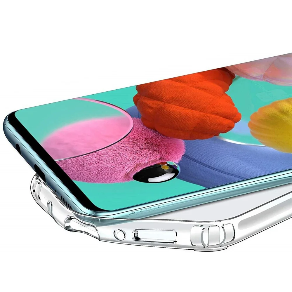 Ultradünne, klare Hülle für Samsung Galaxy A31 A41 A51 A71 A81 A11 A21S A22 A32 A42 A52 A72 A13 A23 A33 A53 A73 4G 5G – Detail 2