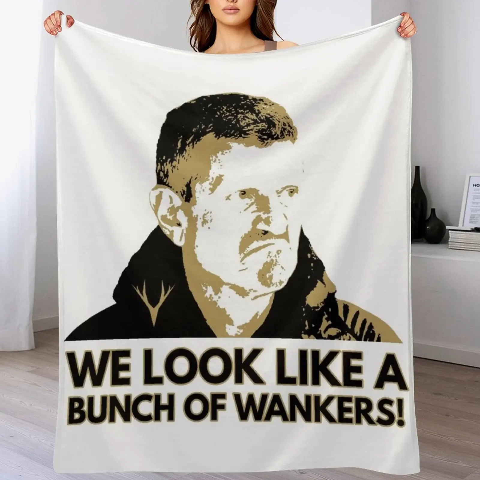 

Unimpressed Guenther Rich Energy Throw Blanket bed plaid Furrys Single Comforter Blankets