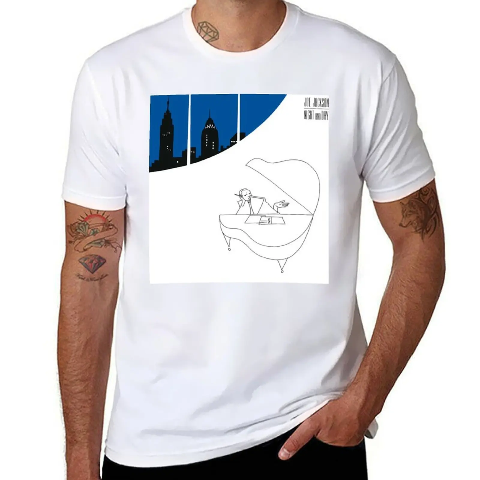 

Night And Day of Joe Jackson T-Shirt man t shirt cotton high quality funny t shirts dark humor t shirts designer T-shirt