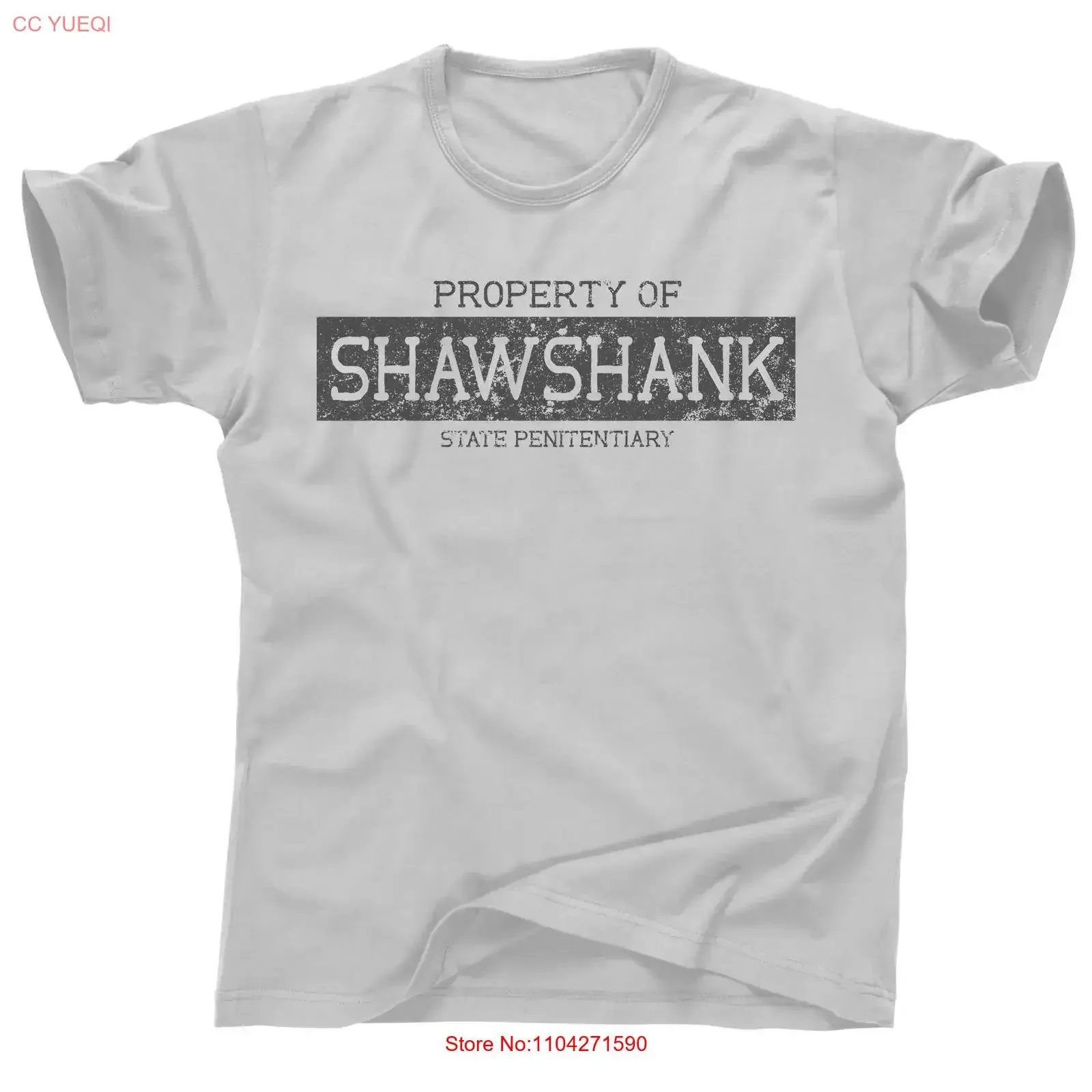 The Shawshank Redemption Penitentiary Prison Correctional Facility Get Busy Living or Dying Andy Dufresne Red Bro Movie T Shirt