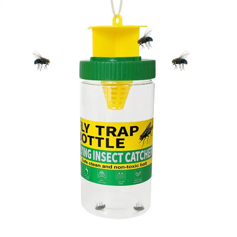 

Outdoor Fly Traps Weatherproof Fly Catchers Efficient Fly Trap Jar & Fly Bags Space Saving Design For Home And Garden Use