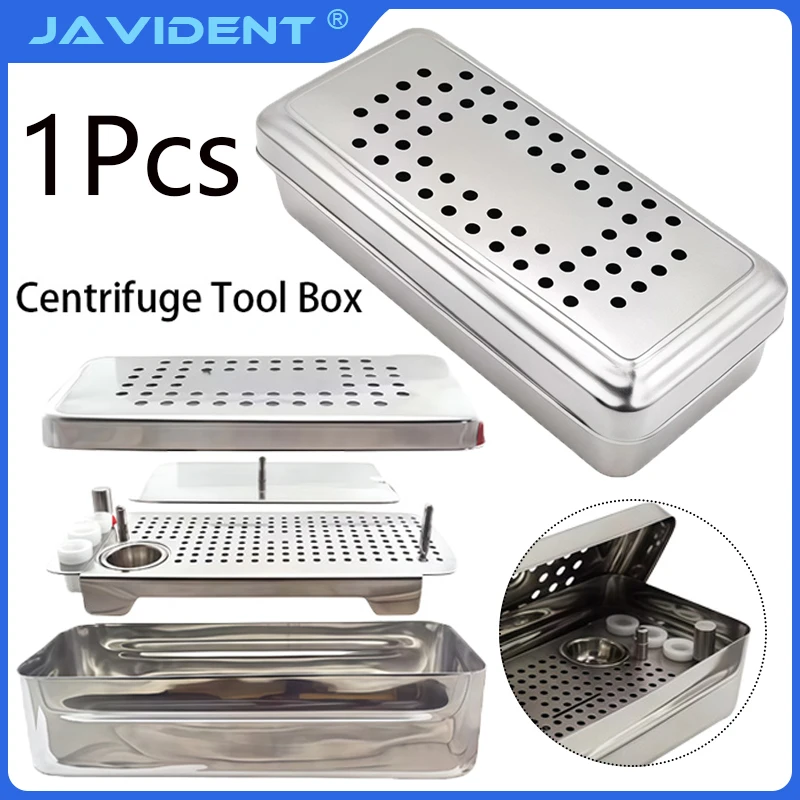 1Pcs Dental Implant Surgical PRF CGF Box Stainless Steel Rich Fibrin Bone Membrane Kit Dentistry Lab Surgery Instrument Tools