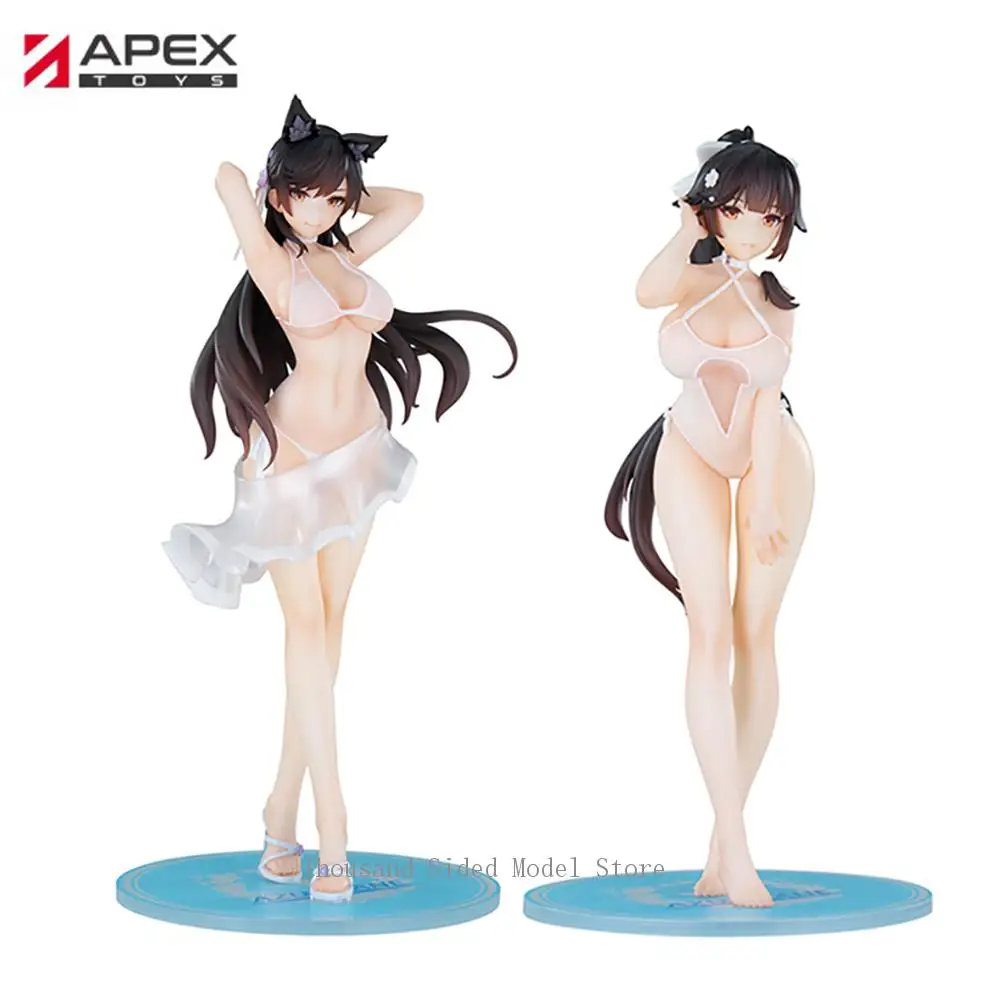 

Original Genuine APEX-TOYS LIMEPIE Azur Lane IJN Atago IJN Takao Action Figure 1/8 Anime Model Toys Cartoon Decoration Gift