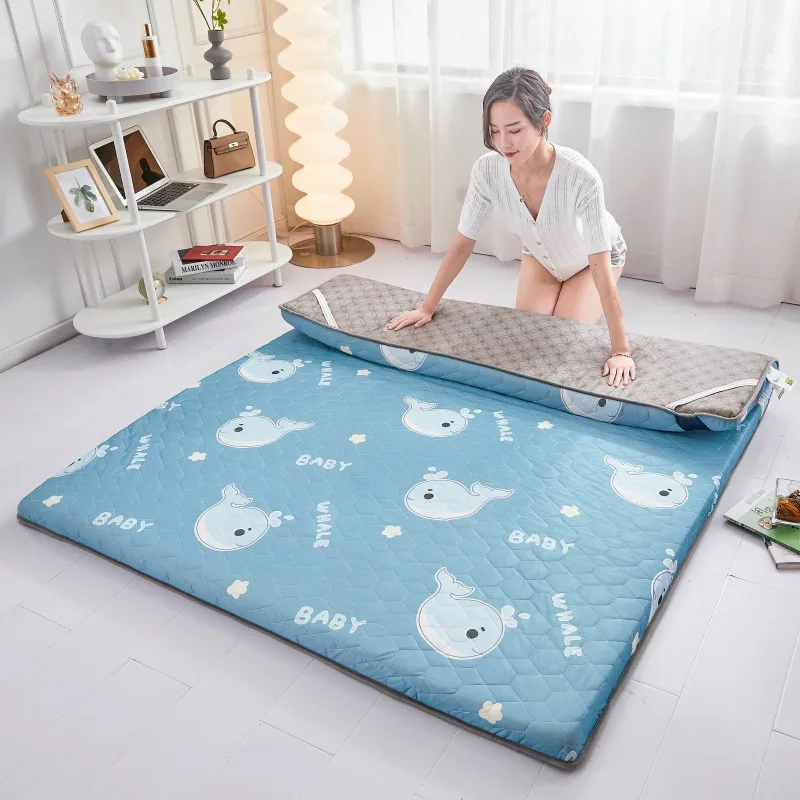 

Summer Tatami Mattress Tool Floor Cushion Household Soft Cushion Folding Floor Sleeping Mattress Lazy Bed Making Floor Divine