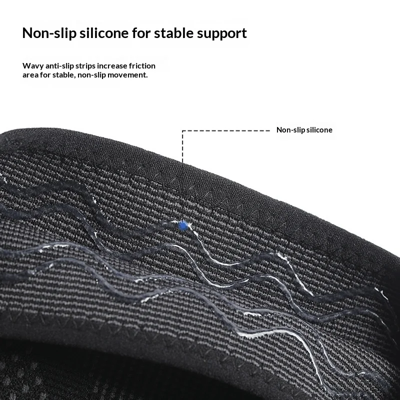 1 шт. мужские наколенники для альпинизма, высокоэластичные амортизирующие наколенники для фитнеса, бега, баскетбола, нескользящие силиконовые спортивные наколенники