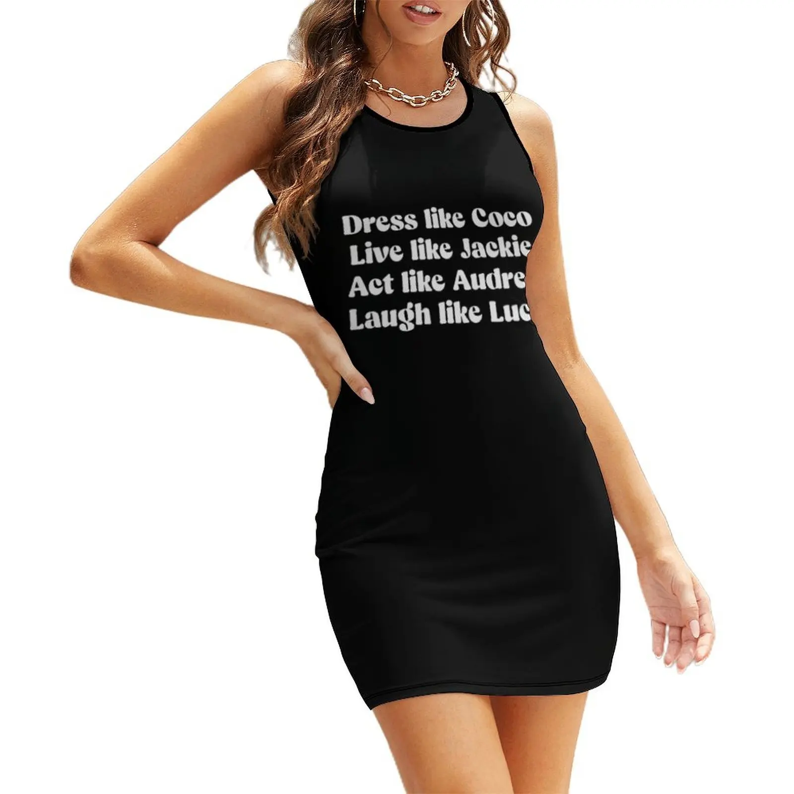 

Coco, Jackie, Audrey & Lucy Sleeveless Sundress elegant women's sets dress summer elegant party dresses for women 2025