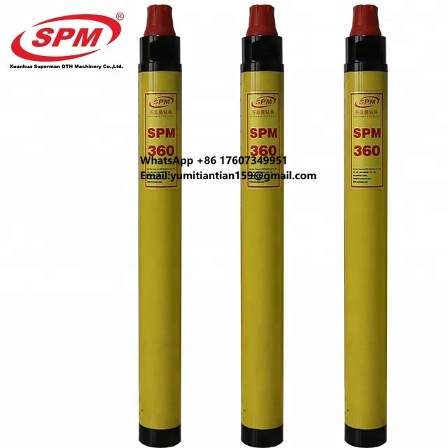 

Пневматический отбойный молоток DHD360 6 дюймов для обработки твердых пород, буровая установка для бурения водяных скважин, горнодобывающей промышленности и траншейных работ